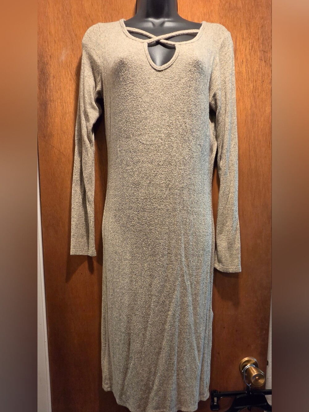 Acemi Stretch Soft Cotton Maxi Dress SzM - Picture 3 of 9